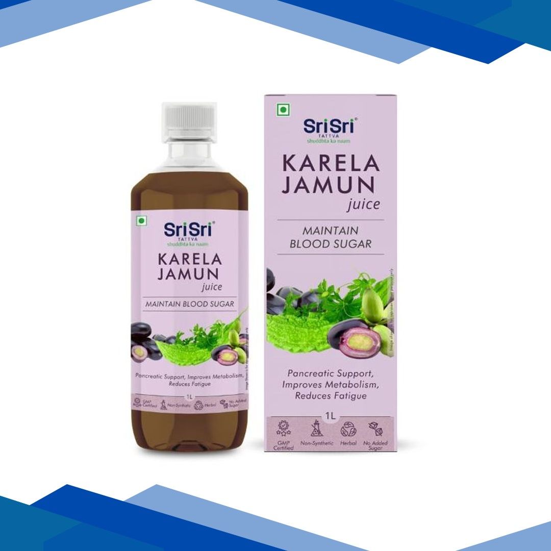 Sri Sri Tattva No Added Sugar Juice – Karela Jamun 1000 ml
