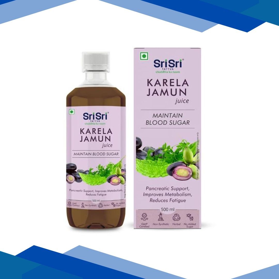 Sri Sri Tattva No Added Sugar Juice – Karela Jamun 500 ml