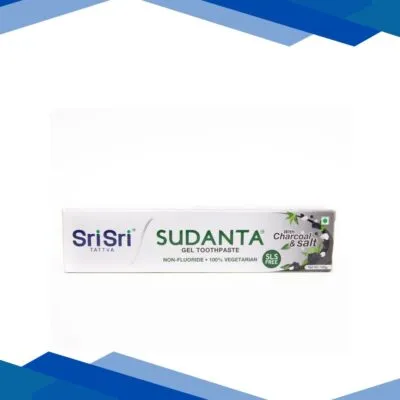 Sri Sri Tattva Sudanta Gel Toothpaste with Charcoal & Salt 100 gm