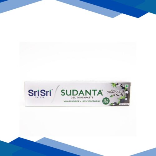 Sri Sri Tattva Sudanta Gel Toothpaste with Charcoal & Salt 100 gm