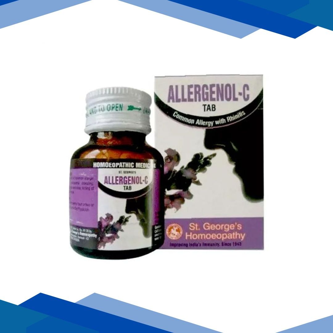 St. George’s Allergenol-C Tablet 30 gm