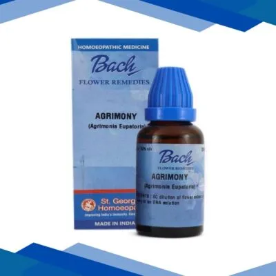 St. George’s Bach Flower Agrimony 6 CH 100 ml