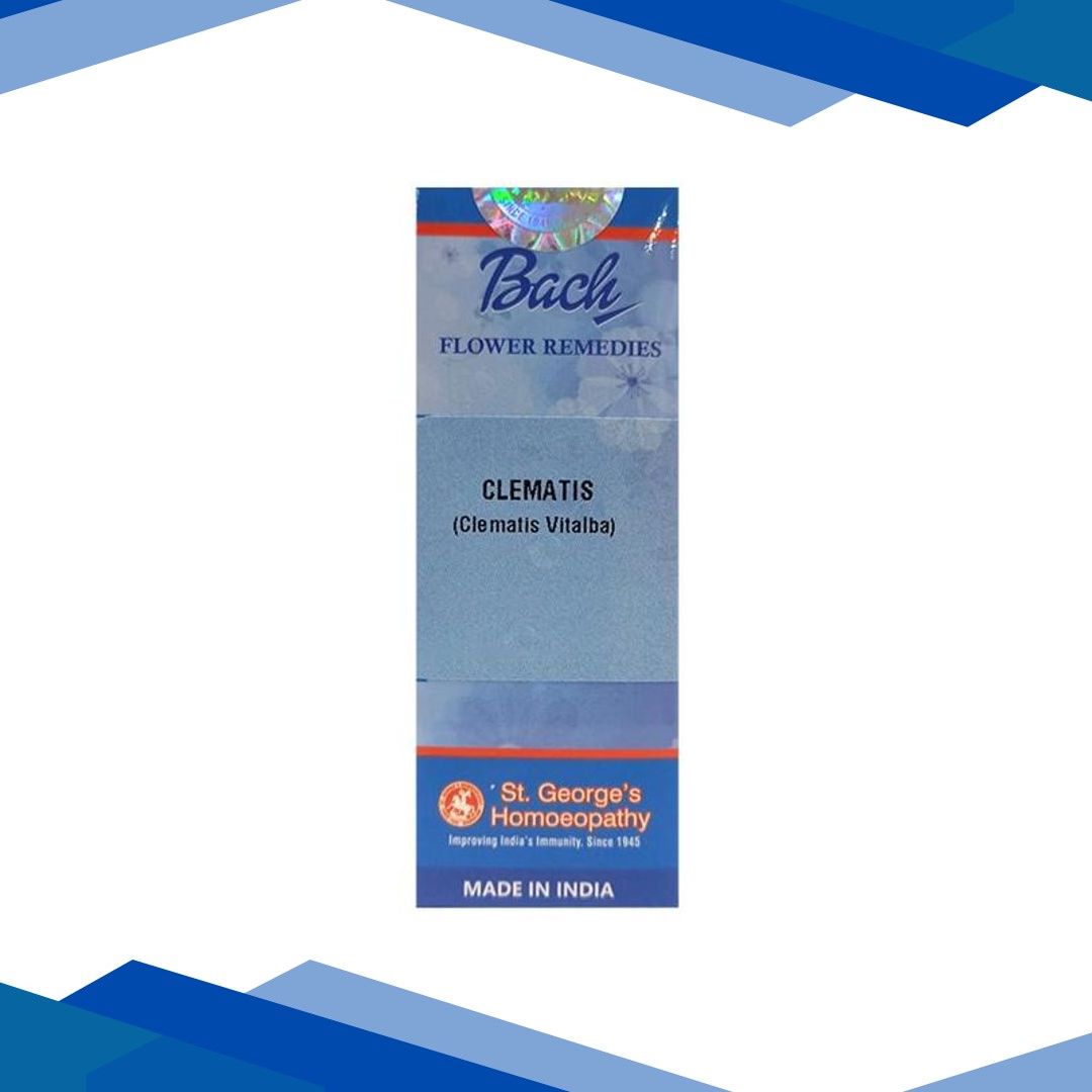 St. George’s Bach Flower Clematis 6 CH 30 ml