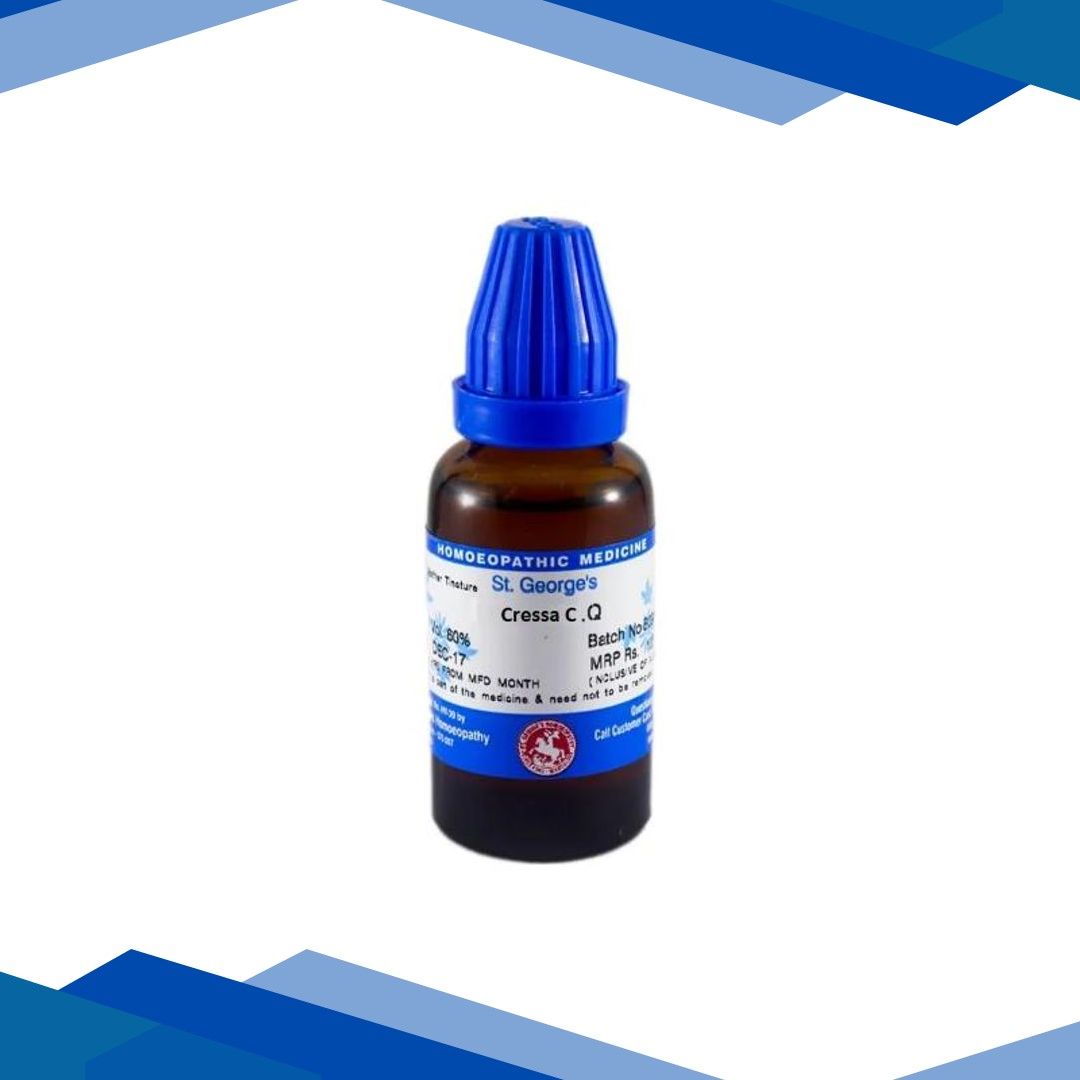 St. George’s Cressa Cretica Mother Tincture Q 30 ml