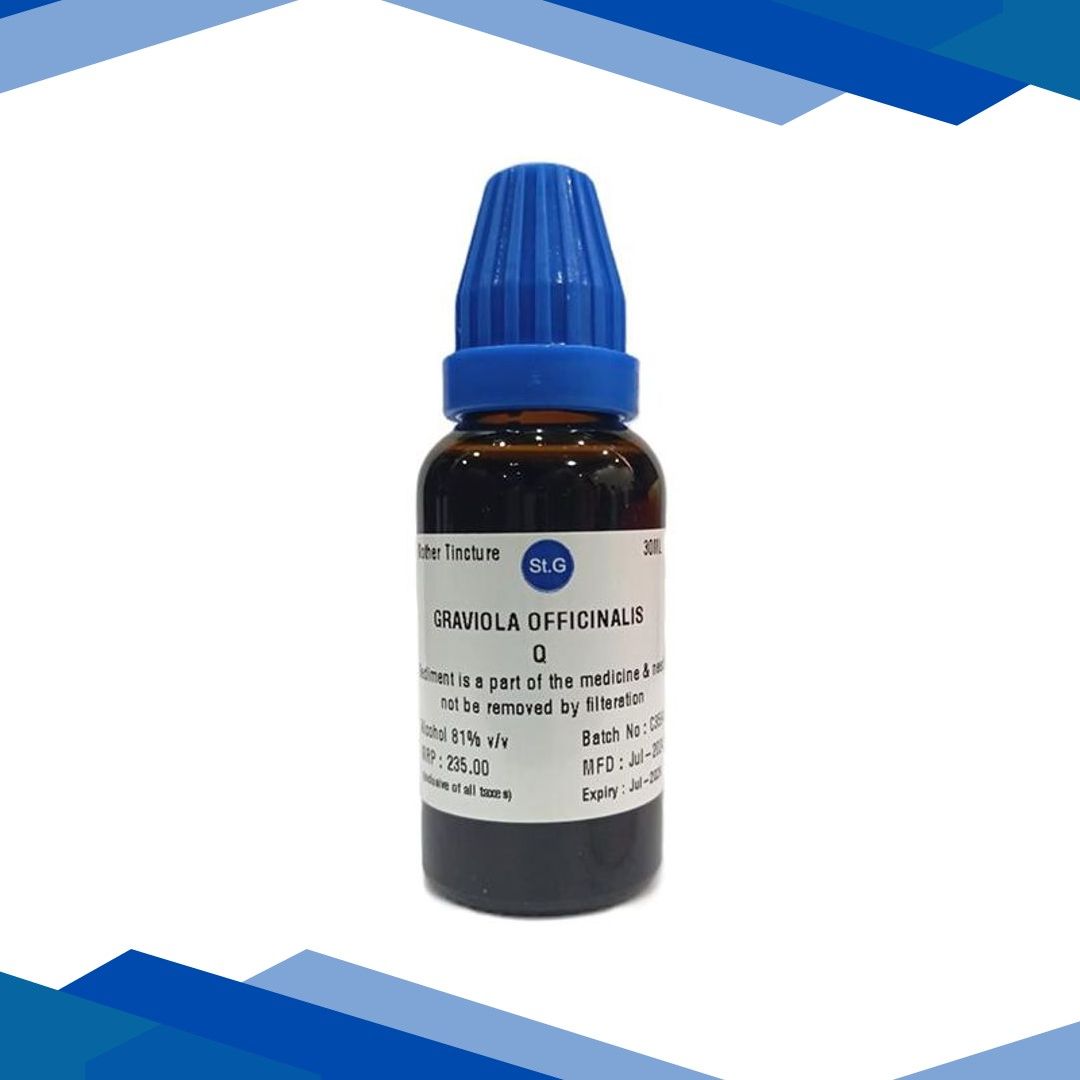 St. George’s Graviola Officinalis Mother Tincture Q 30 ml