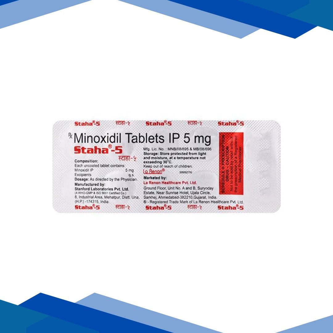 Staha 5mg Tablet 10’S