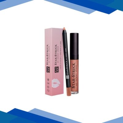 Star Struck By Sunny Leone Lip Kit (Lip Gloss+Liner) – Toffee 5.5ml + 1.2gm 2’s