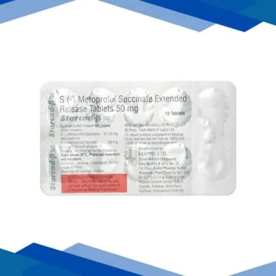 Starcad Beta 50mg Tablet 10’S