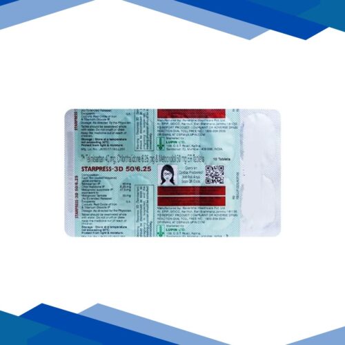 STARPRESS 3D 50/6.25 Tablet 10’s