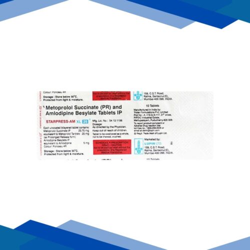 Starpress AM XL 25mg Tablet 10’S