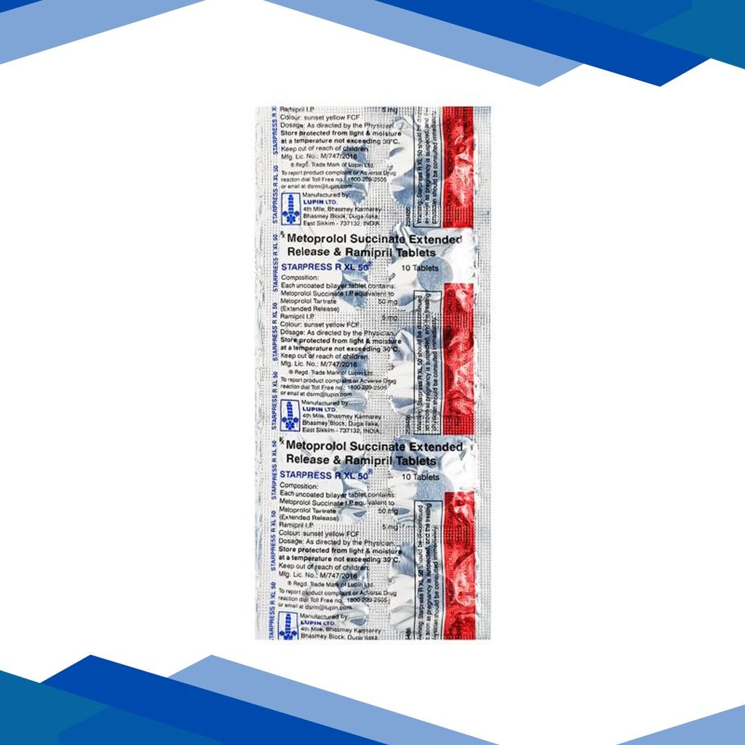 Starpress R XL 50mg Tablet 10’S