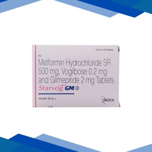 Starvog GM 2/500/0.2mg Tablet 10’S