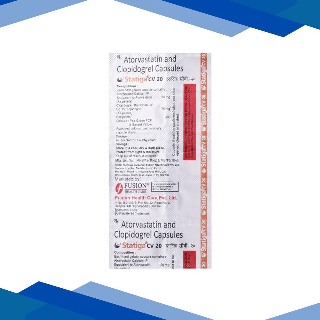 STATIGA CV 20 Capsule 10’s