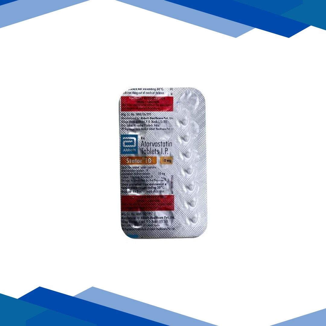 Stator 10mg Tablet 15’S