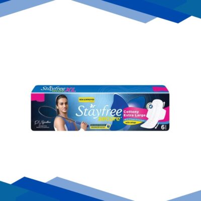 Stayfree Secure Cottony with Wings Sanitary Pads (XL) 6’s