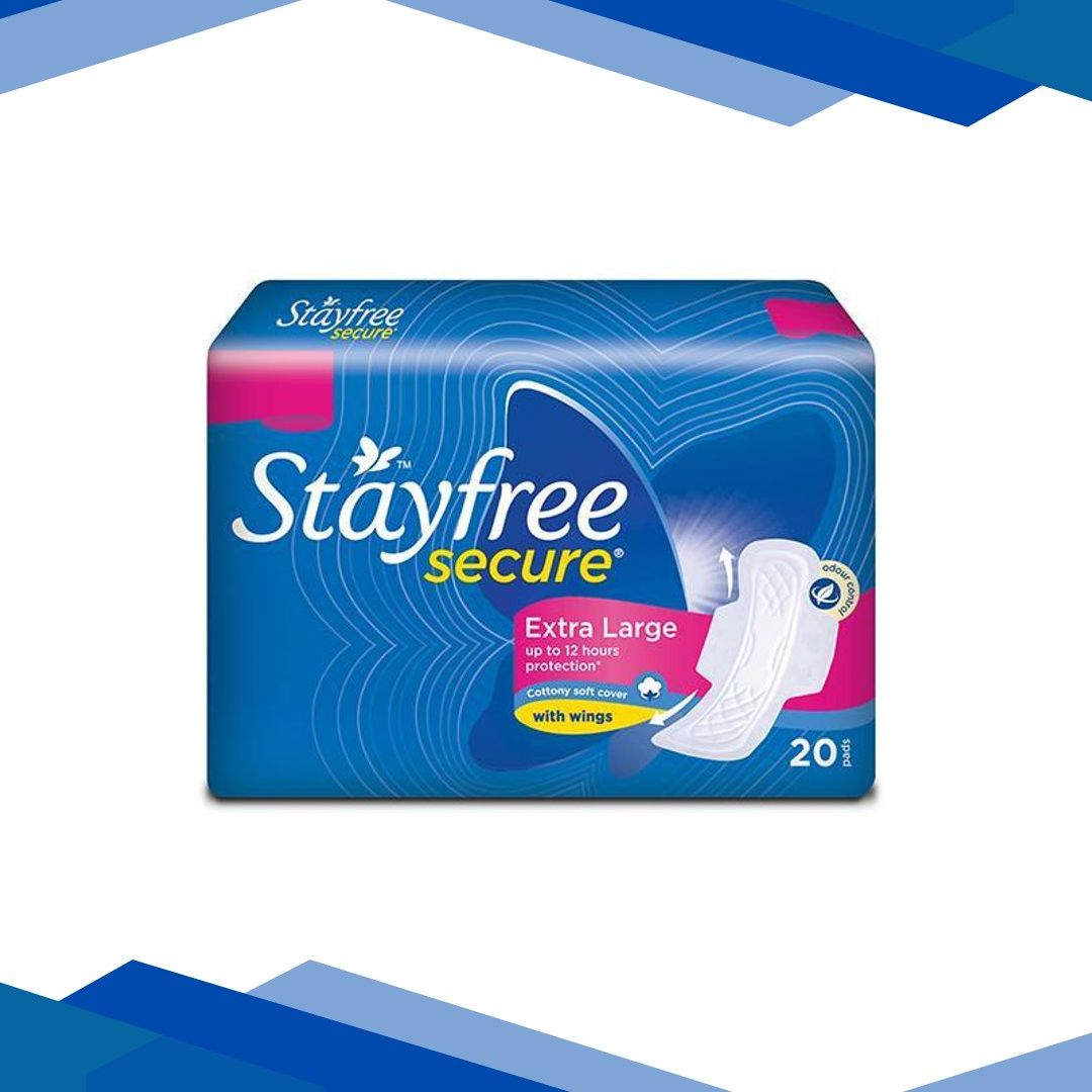 Stayfree Secure Wings (XL) 20’s