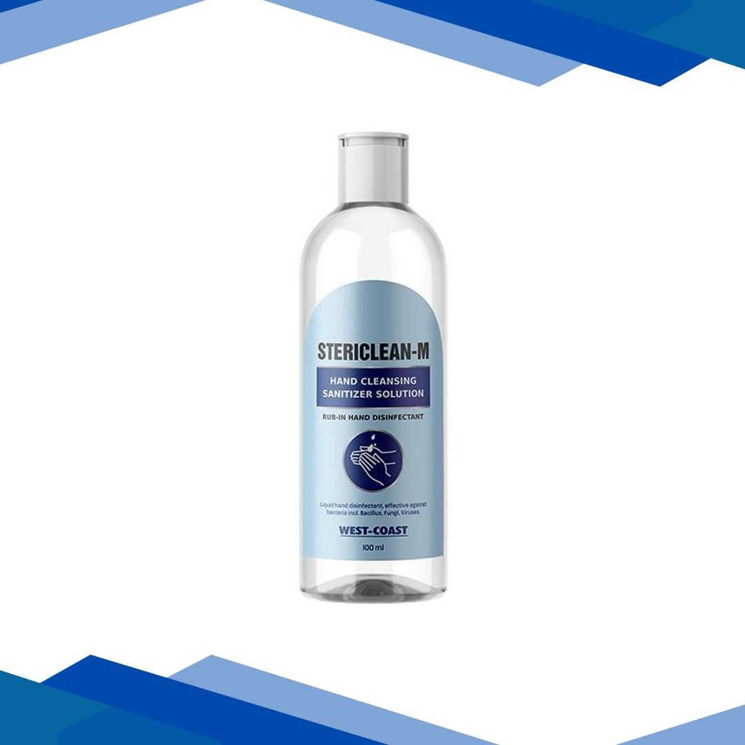 Stericlean-M Hand Cleansing Sanitizer Solution 100 ml