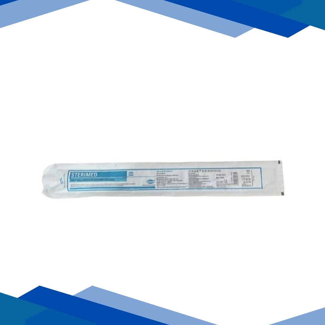 Sterimed 2 Way Foley Balloon Catheter (SS – 552) (FR – 22) 1’s