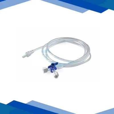 Sterimed 3 Way Stop Cock with Extension Line (200 cm) (SMD 707) 1’s