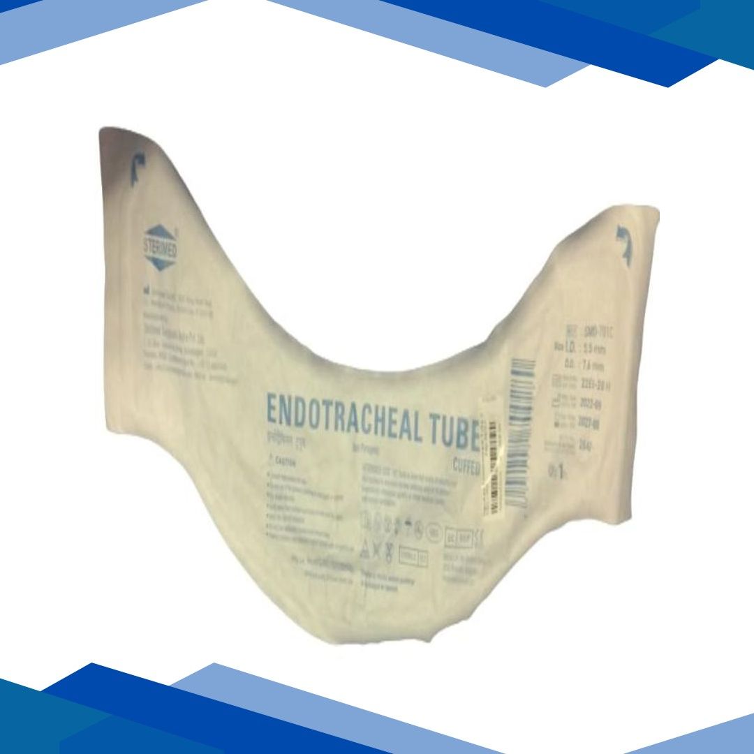 Sterimed Endotracheal Tube Cuffed (SMD 701C) 5.5 mm 1’s