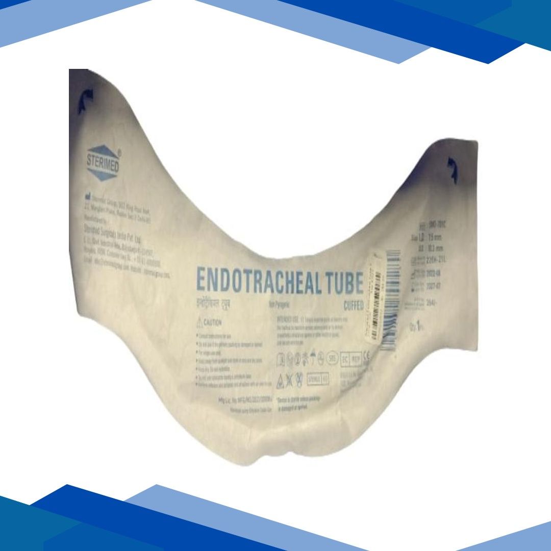 Sterimed Endotracheal Tube Cuffed (SMD 701C) 7.5 mm 1’s