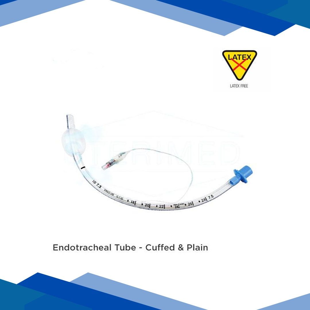 Sterimed Endotracheal Tube Plain (SMD 701P) (6.0 mm) 1’s