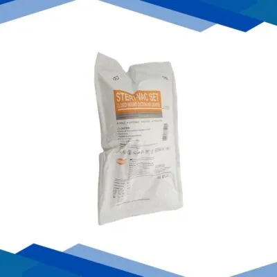 Sterimed Steri Vac Set Closed Wound Section Unit 500 ml (SMD 504T) (FG 16) 1’s