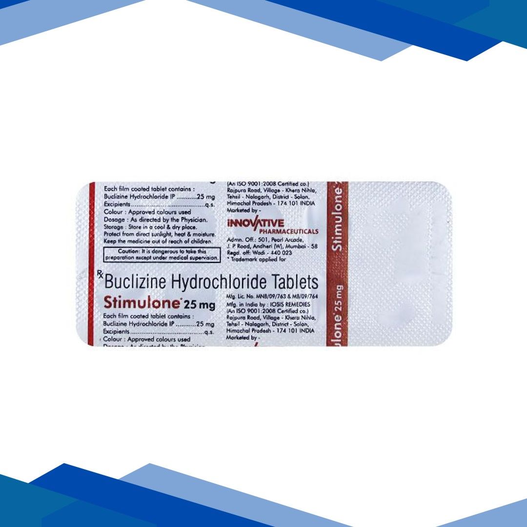 STIMULONE 25mg Tablet 10’s
