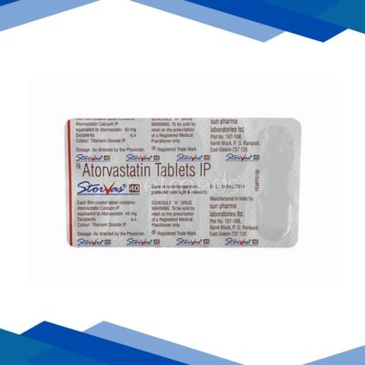 Storvas 40mg Tablet 10’S