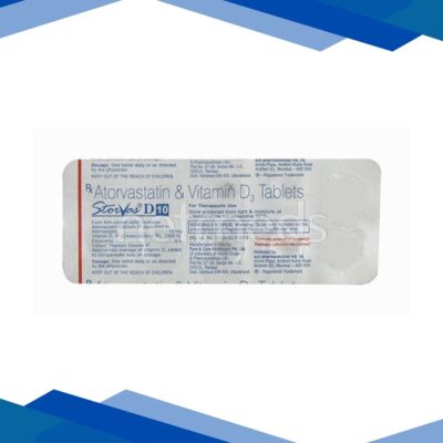 Storvas D 10mg Tablet 10’S