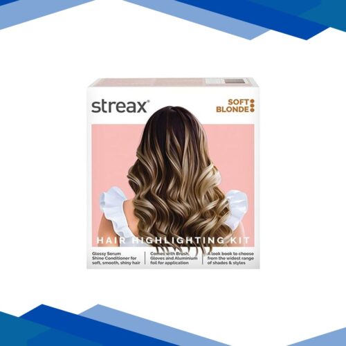 Streax Ultralights Hair Colour Highlight Kit, Blonde Hair Colour 1’s