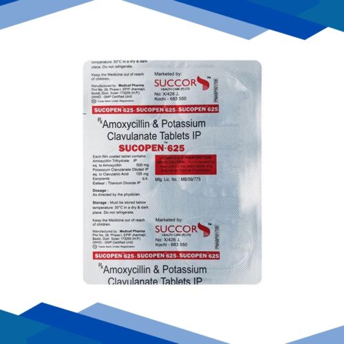SUCOPEN 625mg Tablet 6’s
