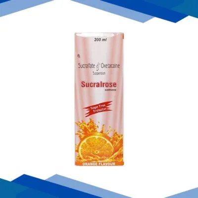 SUCRALROSE SUGAR FREE ORANGE FLAVOUR Suspension 200ml