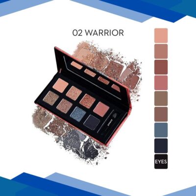 SUGAR Cosmetics Blend The Rules Eyeshadow Palette – 02 Warrior (Smokey) 10.4 gm