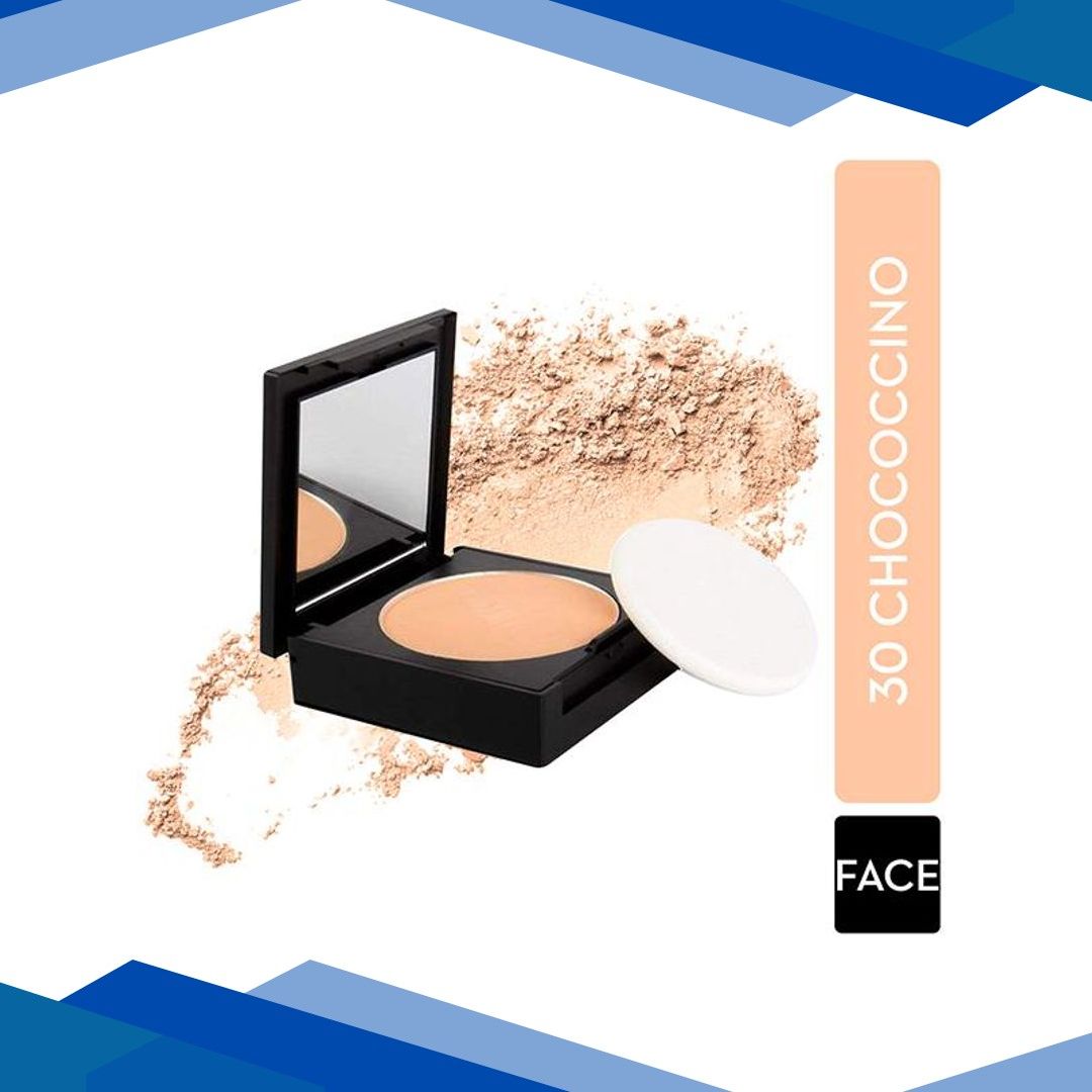 SUGAR Cosmetics Dream Cover SPF15 Mattifying Compact – 30 Chococcino 6gm