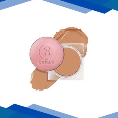 Sugar Cosmetics Mettle Cream To Powder Foundation 52 Corretto (Tan- Yellow Undertone) 15 gm