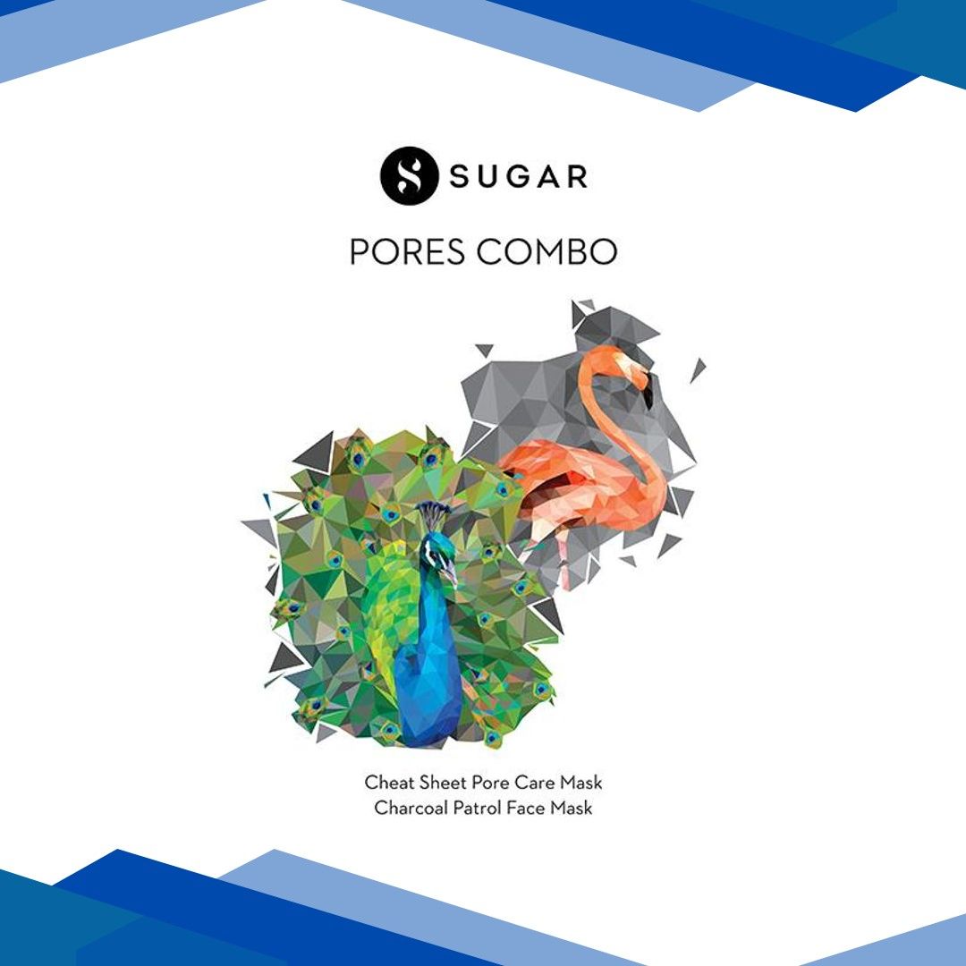 SUGAR Cosmetics Pores Combo (Pack of 6) 25 gm