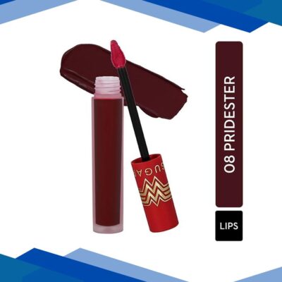 SUGAR Cosmetics X Wonder Woman 24 – Hr Lip Lacquer – 08 Pridester 3.5 ml