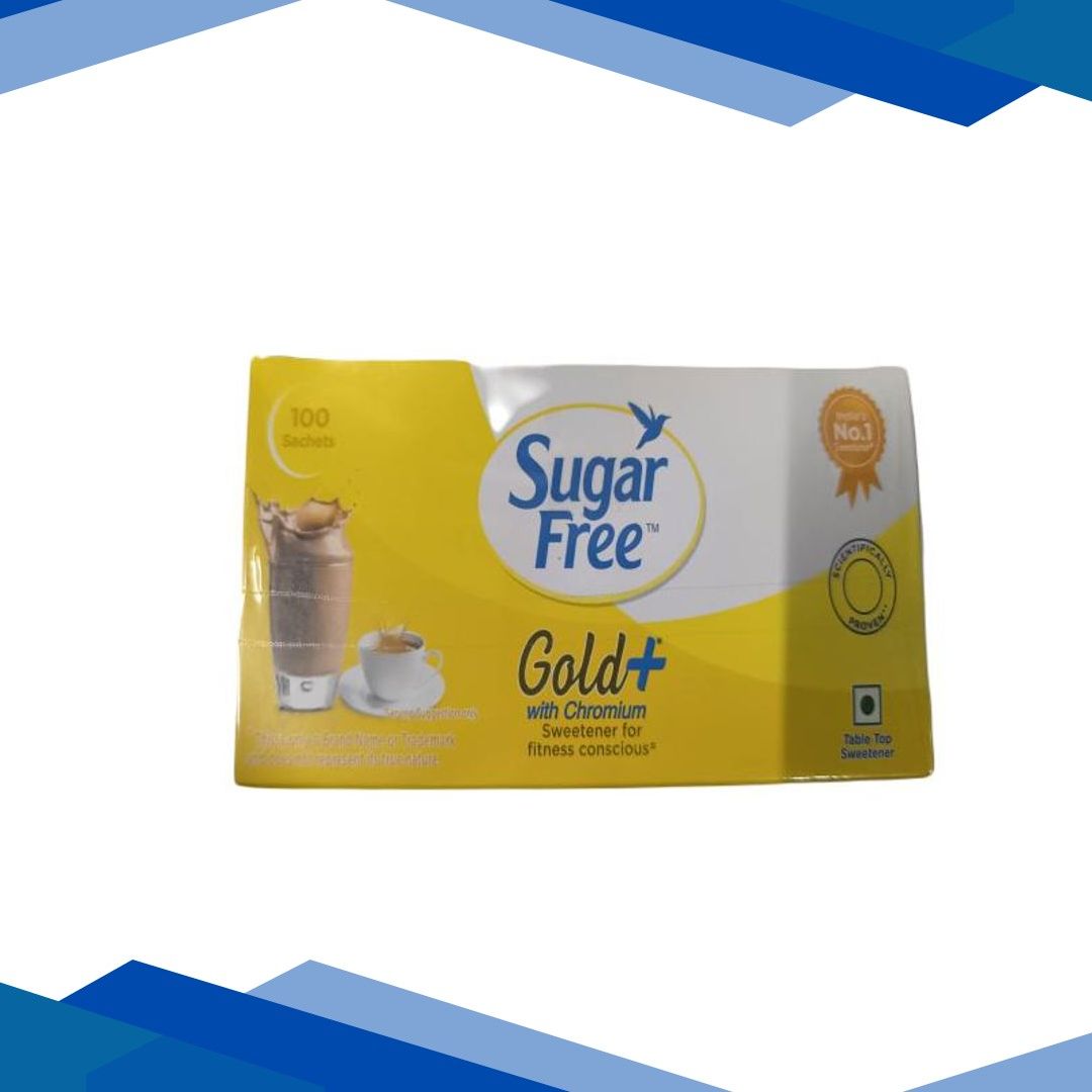 Sugar Free Gold + with Chromium Sachet 100’s