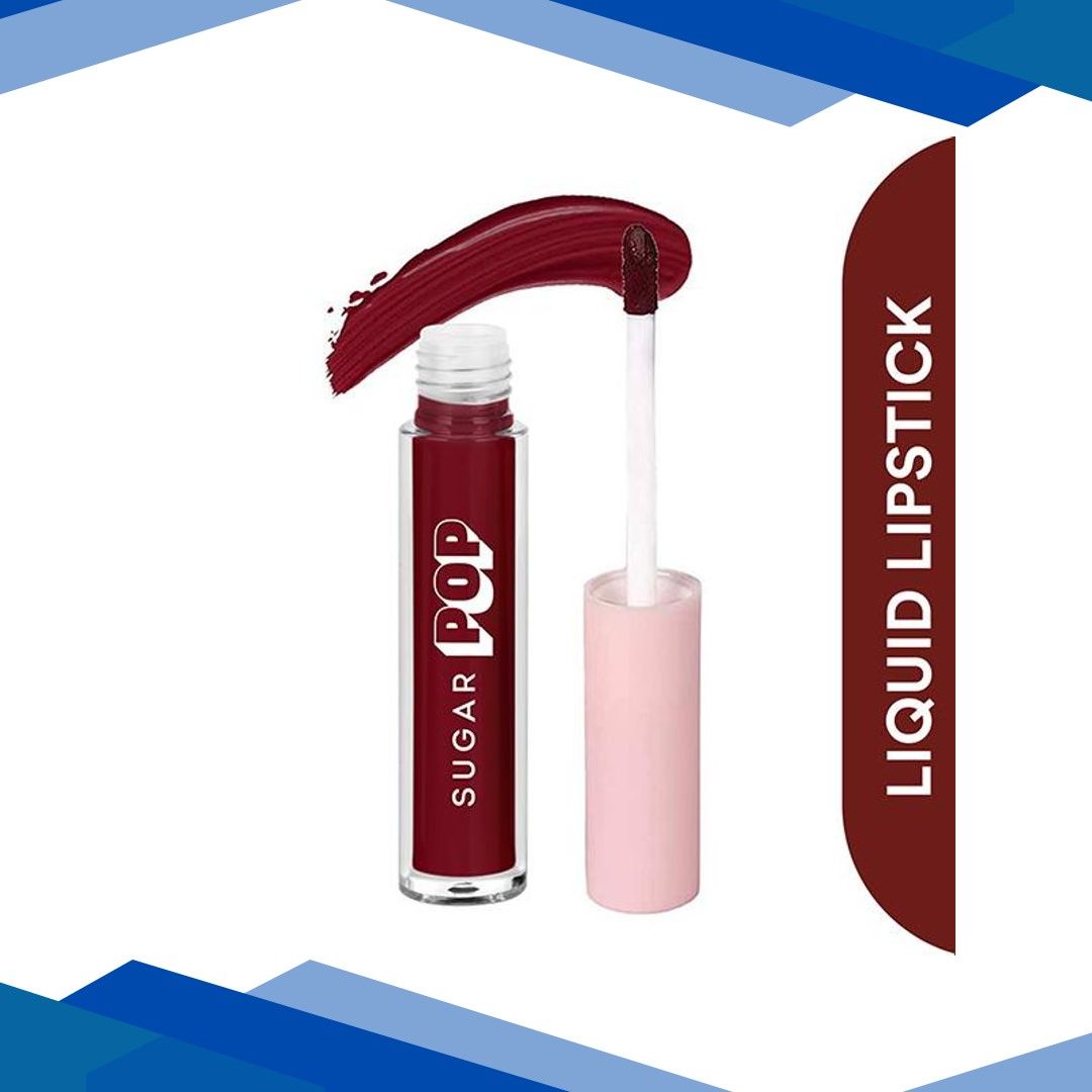 SUGAR POP Liquid Lipstick – 01 Burgundy 2.5 ml