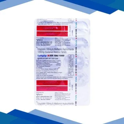 SUITGLIP M XR 100/1000 Tablet 10’s