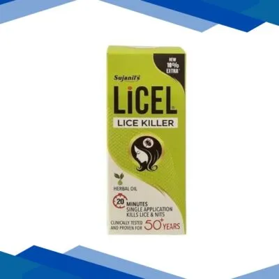 Sujanil Licel Lice Killer Hair Oil 20 ml + Extra 5 ml