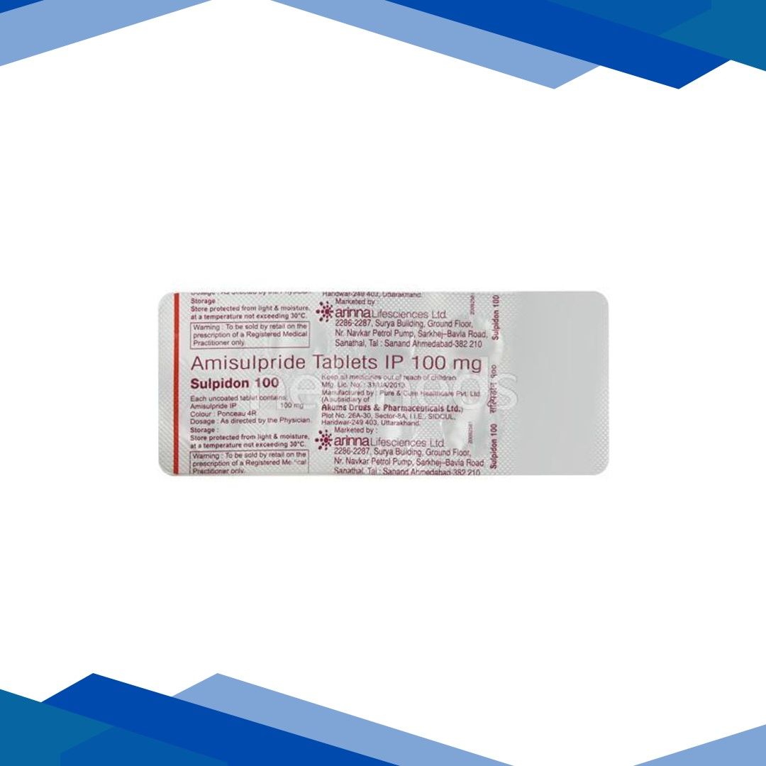 Sulpidon 100mg Tablet 10’S