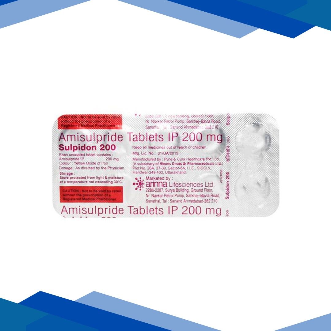Sulpidon 200mg Tablet 10’S