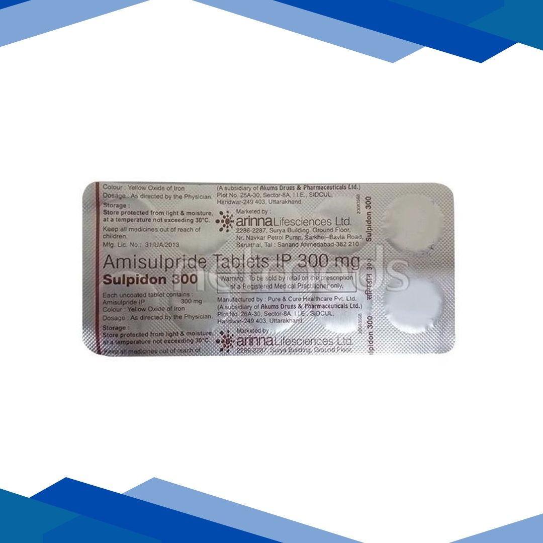 Sulpidon 300mg Tablet 10’S