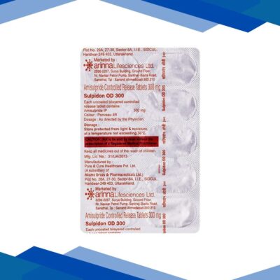 Sulpidon OD 300mg Tablet 10’S
