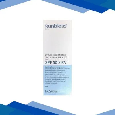 SUNBLESS SPF 50+ & PA+++ CYCLIC SILICON FREE Sunscreen Gel 50g