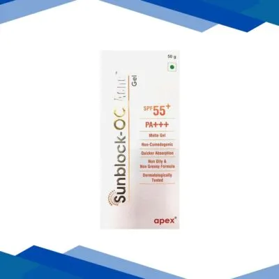 SUNBLOCK OC ACNE SPF55+ PA+++ MATTE Gel 50g