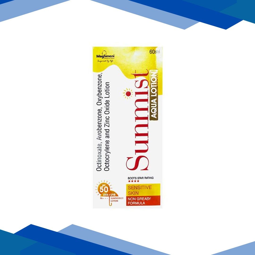 SUNMIST AQUA SPF 50 PA+++ UVA+UVB SUN PROTECT Lotion 60ml