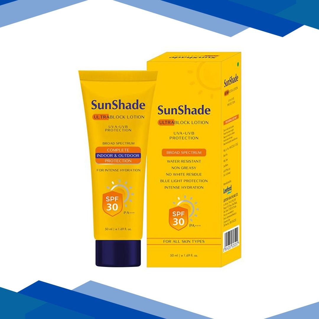 SUNSHADE ULTRA BLOCK SPF 30 PA +++ UVA+UVB PROTECTION Lotion 50ml